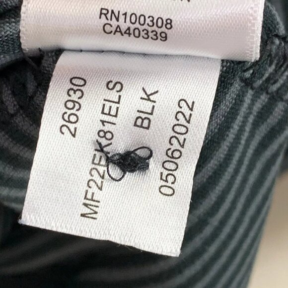 Peter Millar Crown Sport Men Long Sleeve Polo Shirt Black Stripe MF23EK81ELS 2XL - Picture 7 of 8